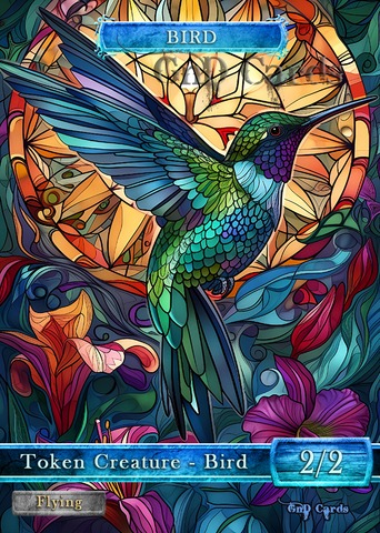 Bird Blue #12